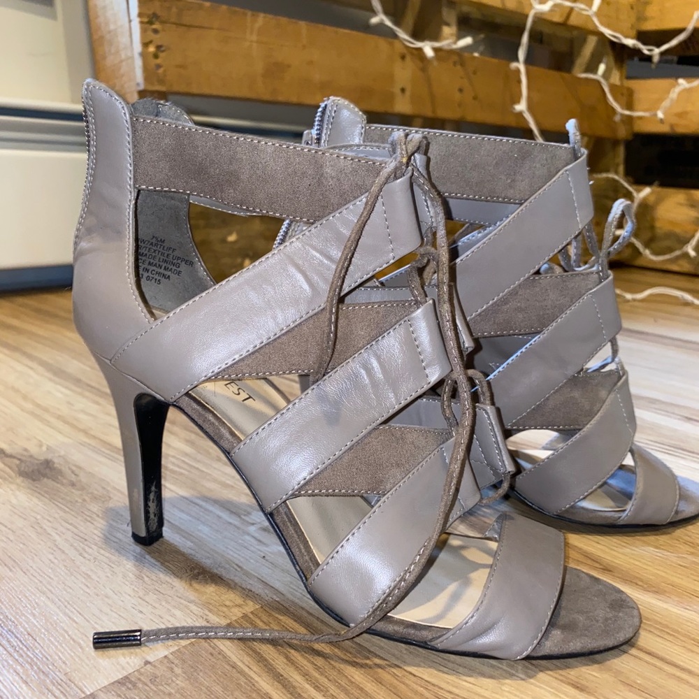 Lace up heels